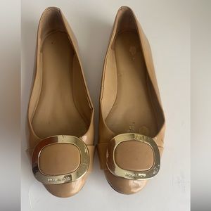 Michael Kors beige flats size 7